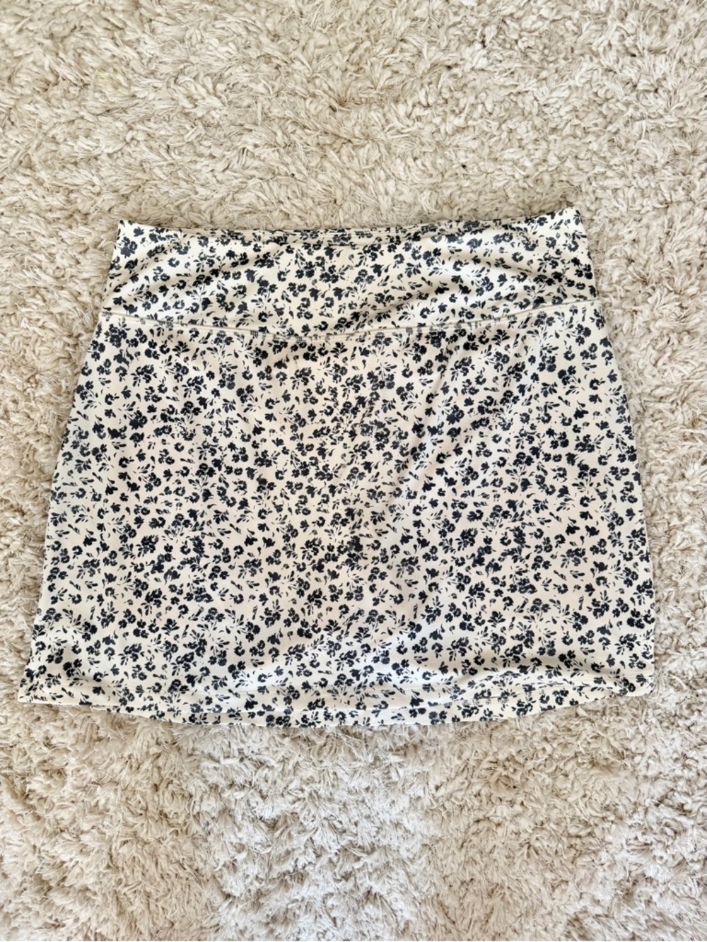 Kensie Floral Skort Size L Built-In Shorts Tennis/Athletic Skirt